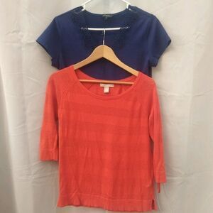 2 Banana Republic tops 